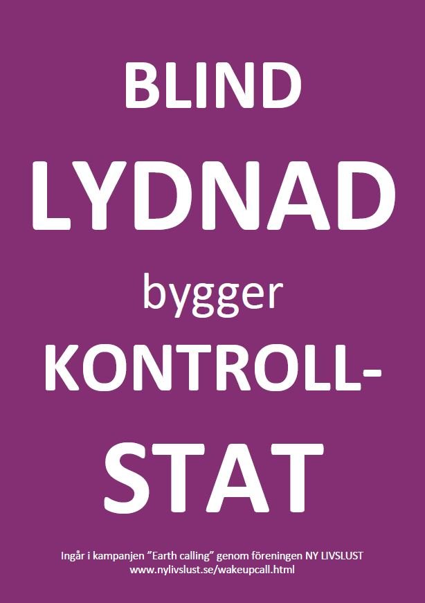 Blind lydnad