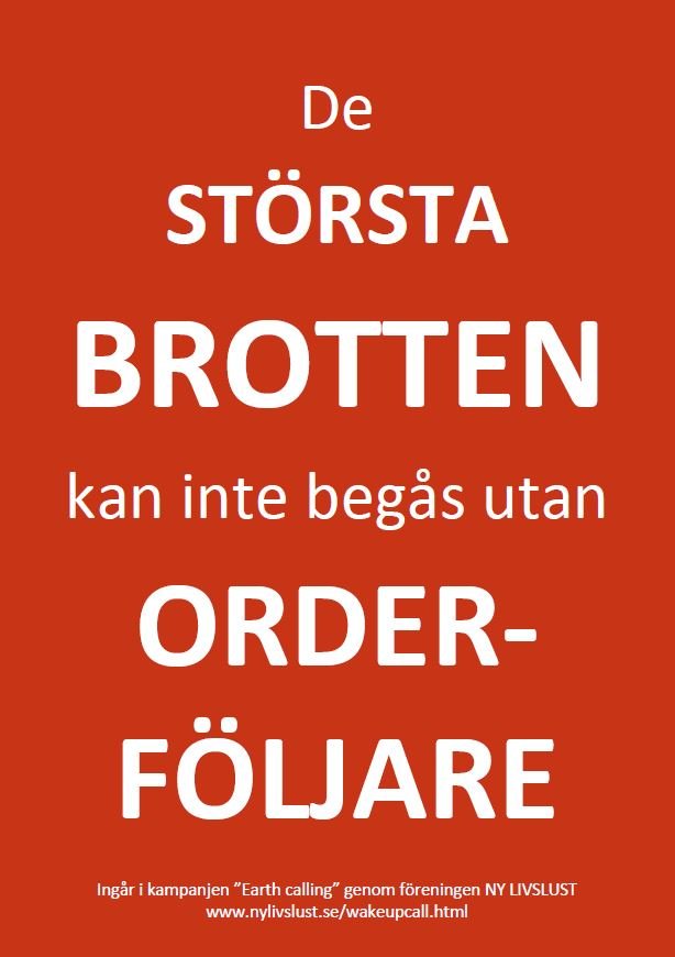 De största brotten