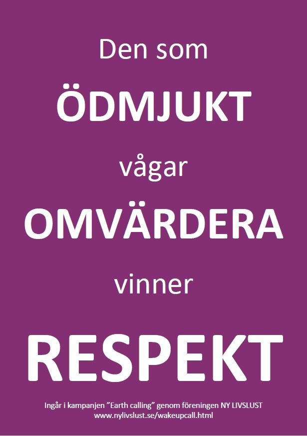 Den som ödmjukt vågar