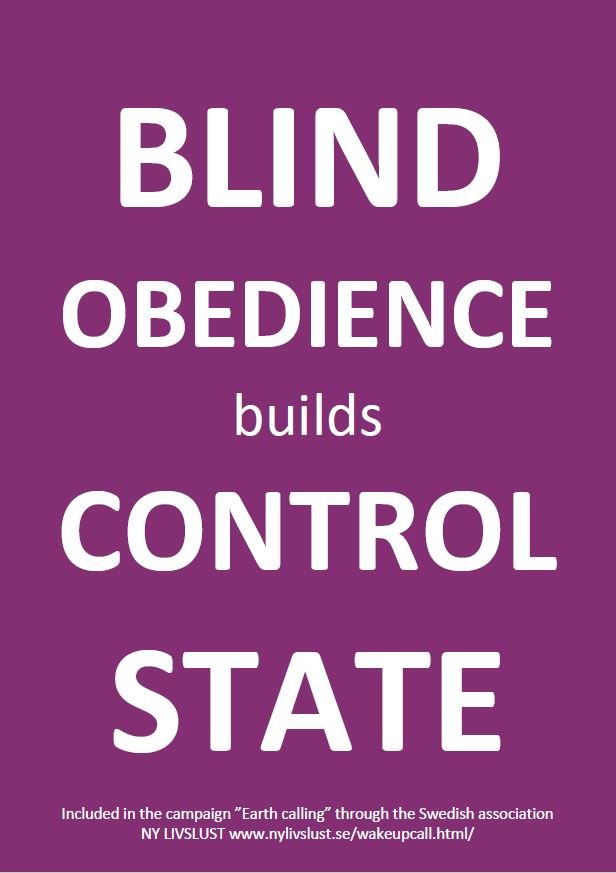 Blind obedience
