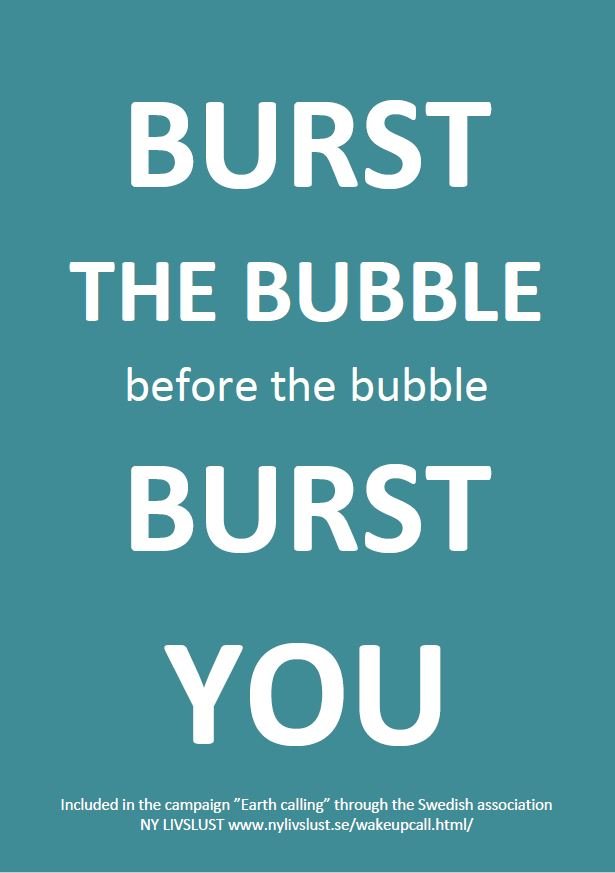 Burst the bubble