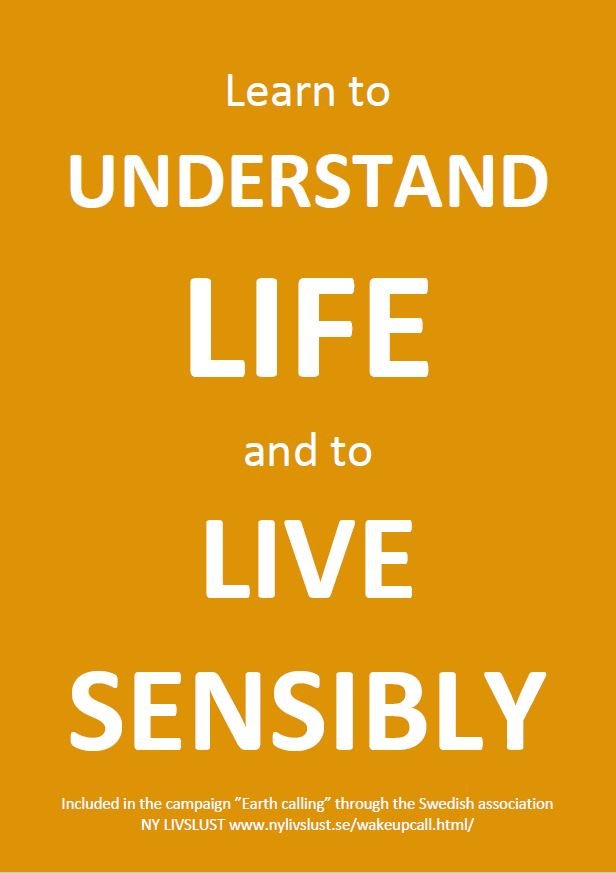 Learn to understand life