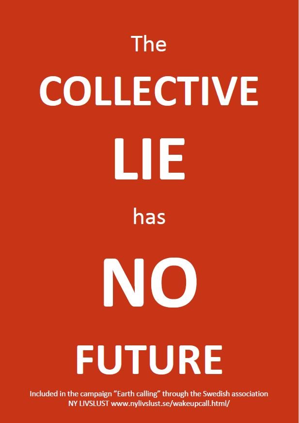 The collective lie