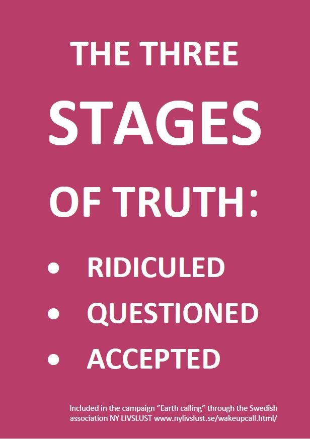 Three stages of truth