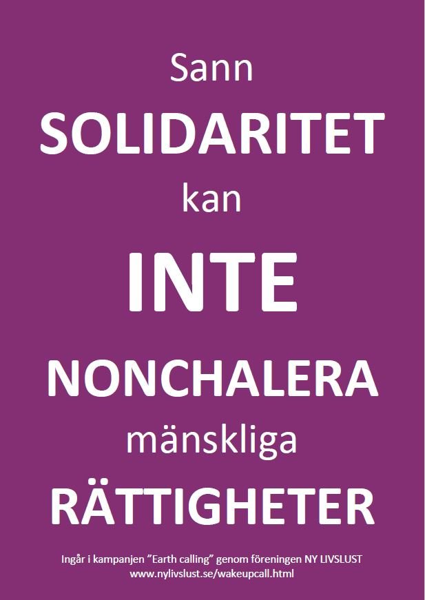 Sann solidaritet