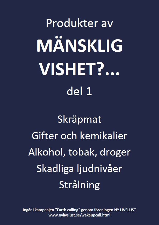 Tecken på mänsklig del 1