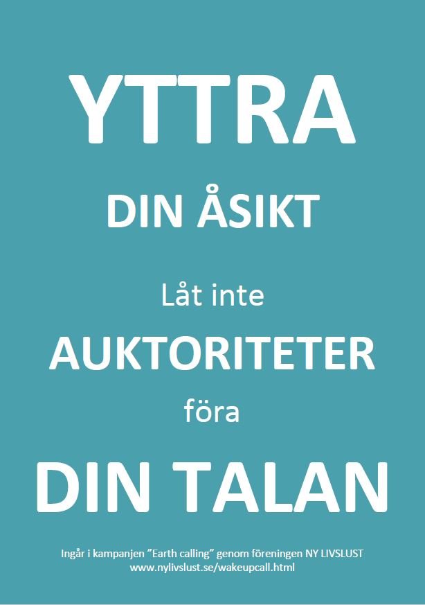 Yttra din åsikt
